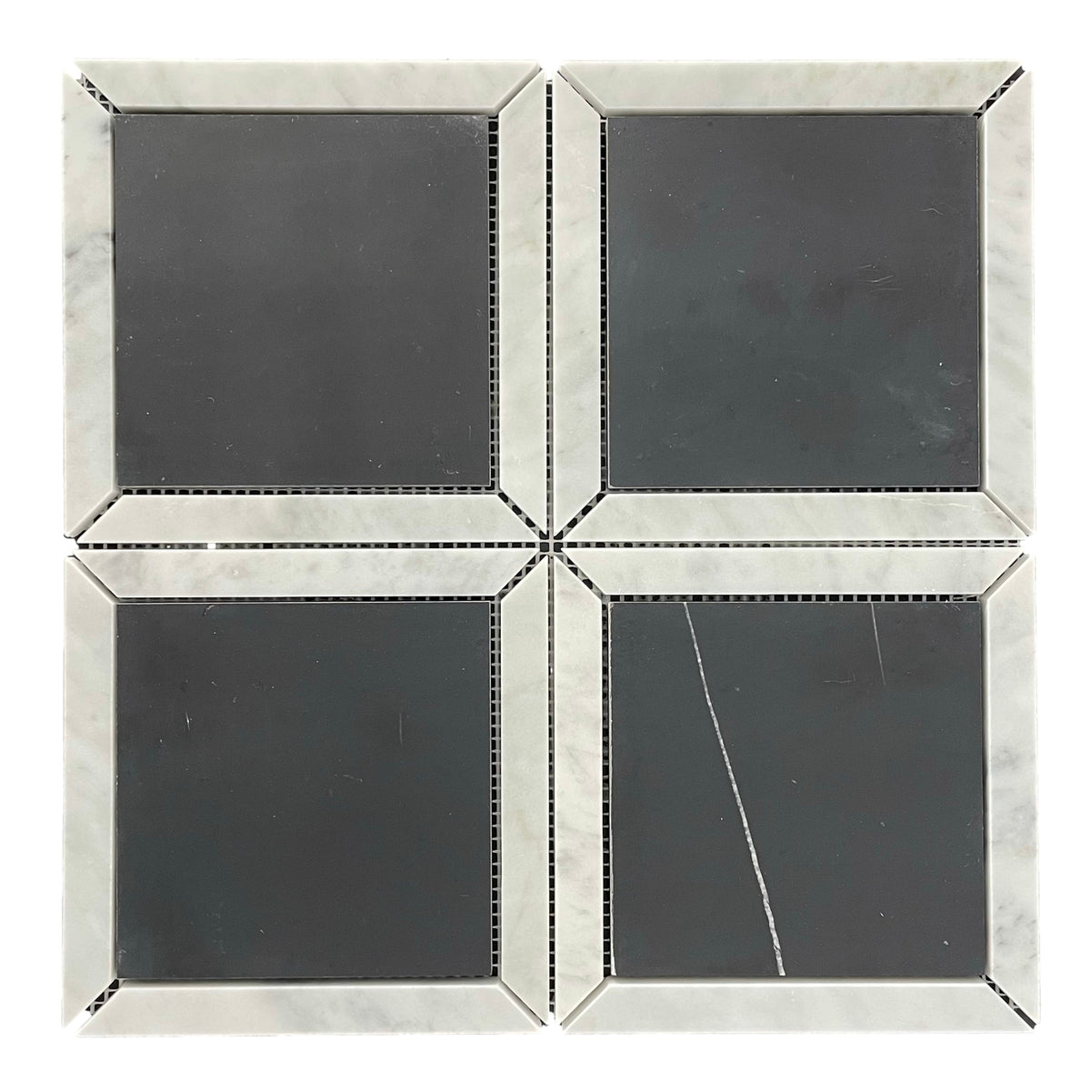 Carrara Border Marble Mosaic | Honed Natural Stone