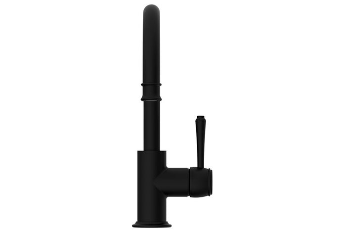Eternal Gooseneck Basin Mixer in Matte Black | ADP #Colour_Matte Black