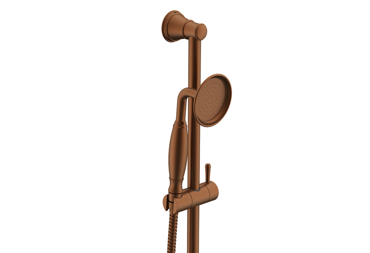 Brushed Copper - Eternal Hand Shower On Rail