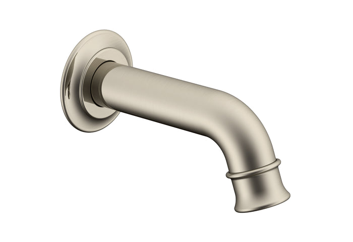 Eternal Mini Wall Spout in Brushed Nickel | ADP #Colour_Brushed Nickel