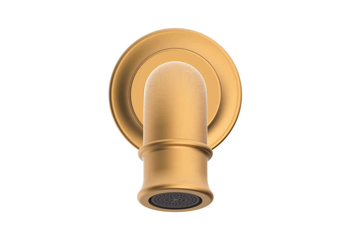 Eternal Wall Spout in Brushed Brass | ADP