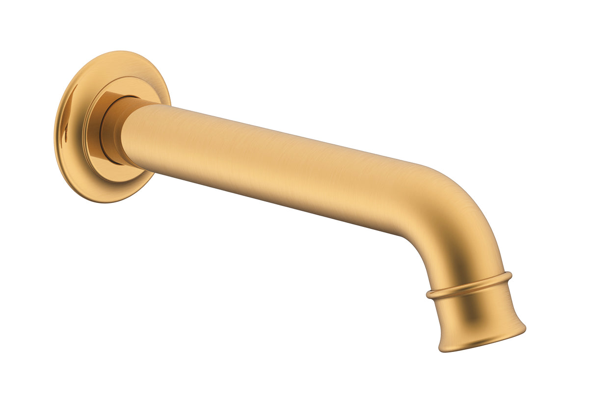 Brushed Brass - Eternal Wall Spout