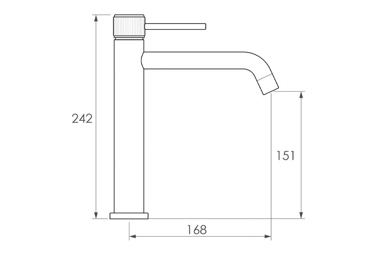 Soul Groove Extended Basin Mixer | ADP
