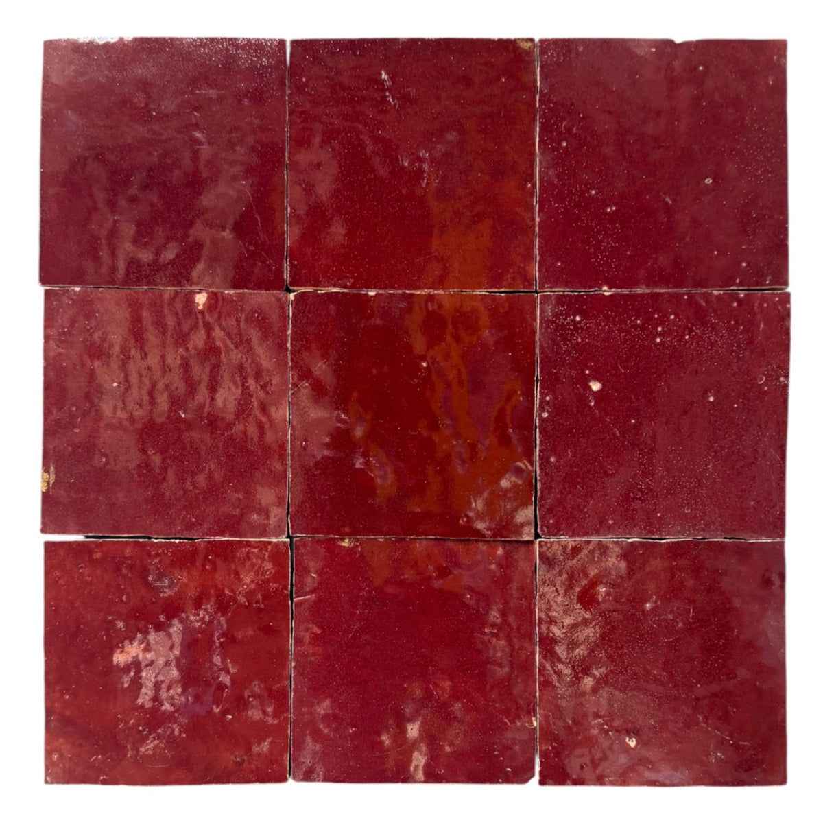 Zellige Handmade Glazed Tile | Square, Mini & Bejmat