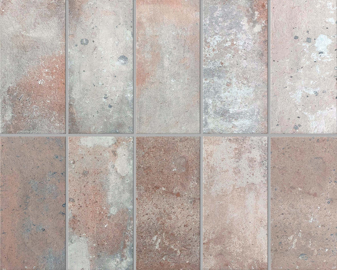 Chianti Brick Look Porcelain Tile 125 x 250 mm