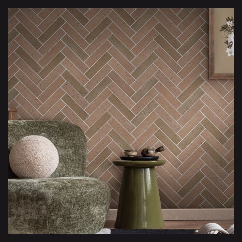 Muretti Terracotta Brick Look Wall Tile | Mediterranean Style Subway Tile