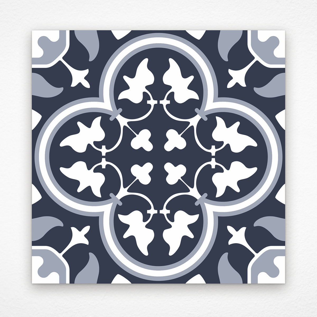 Salisbury Patterned Encaustic Look Porcelain Tile 200x200