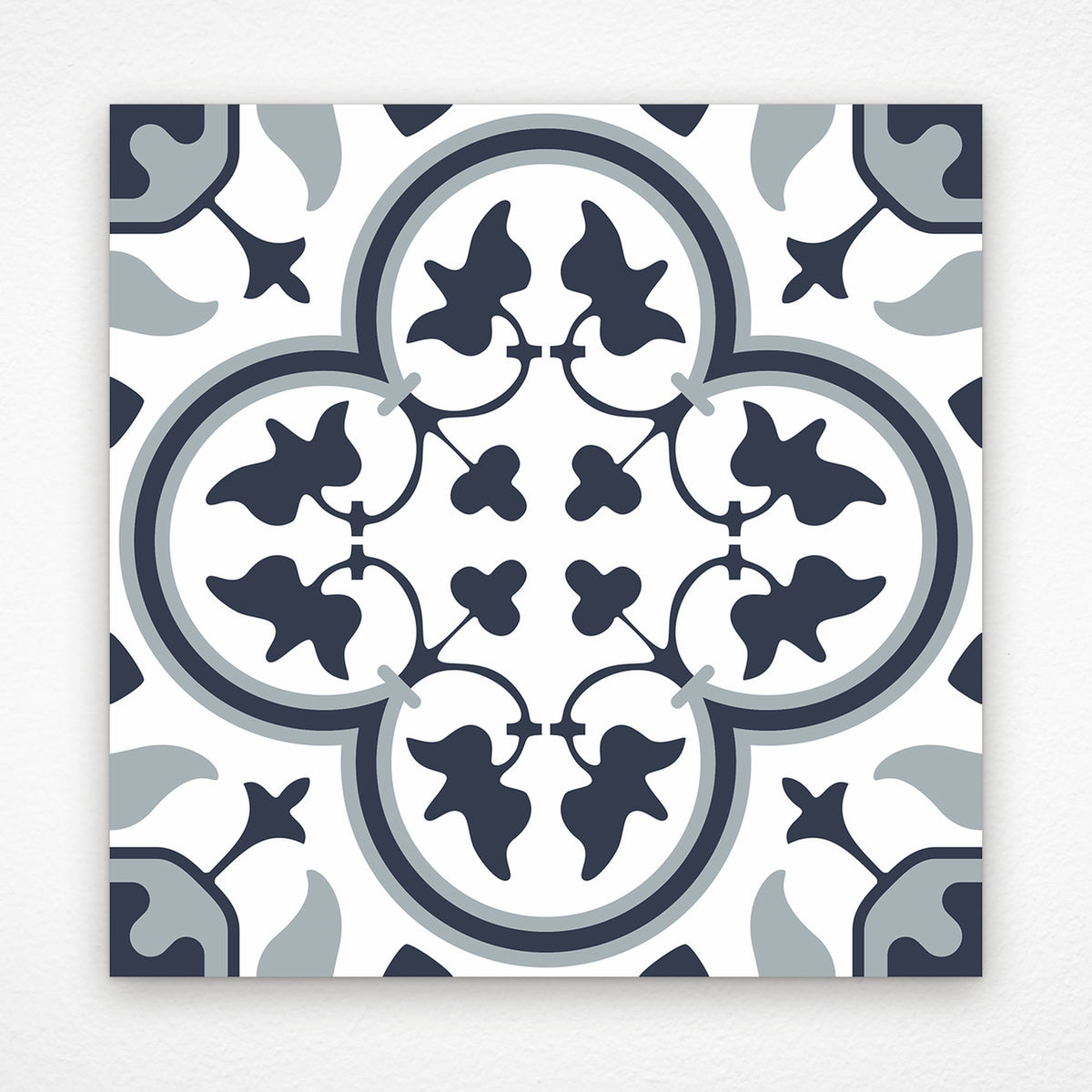 Salisbury Patterned Encaustic Look Porcelain Tile 200x200