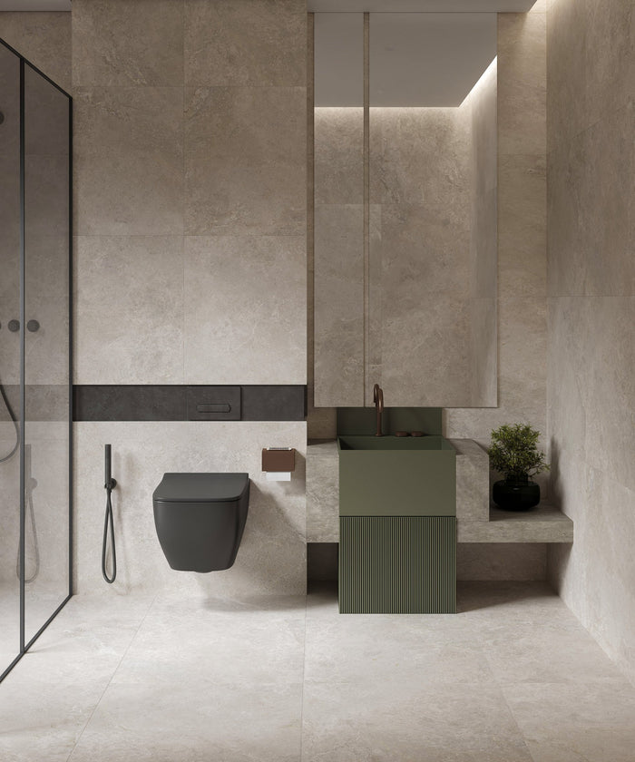 Arctic Tundra Stone Look Porcelain Floor & Wall Tile
