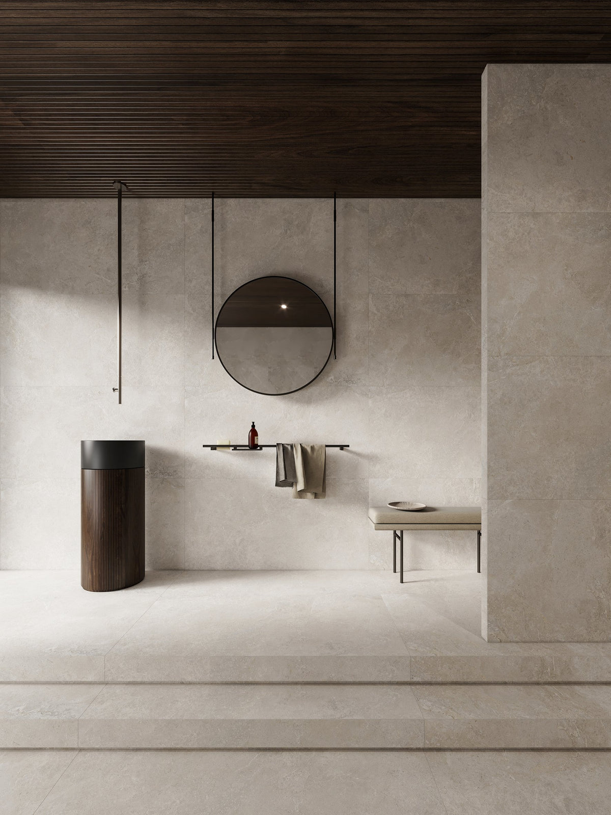 Arctic Tundra Stone Look Porcelain Floor & Wall Tile