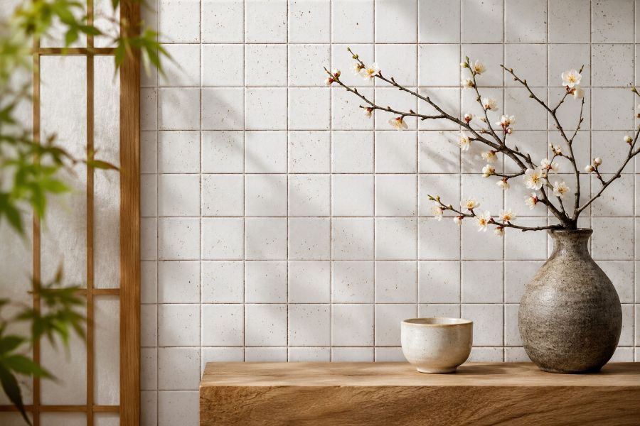 Kito Speckled Japanese Mosaic Tile