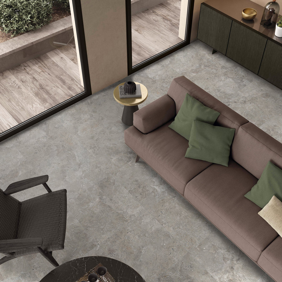 Karst-Stone Limestone Look Porcelain Floor & Wall Tile