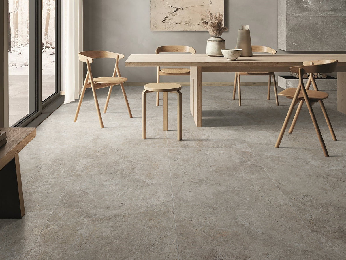 Karst-Stone Limestone Look Porcelain Floor & Wall Tile