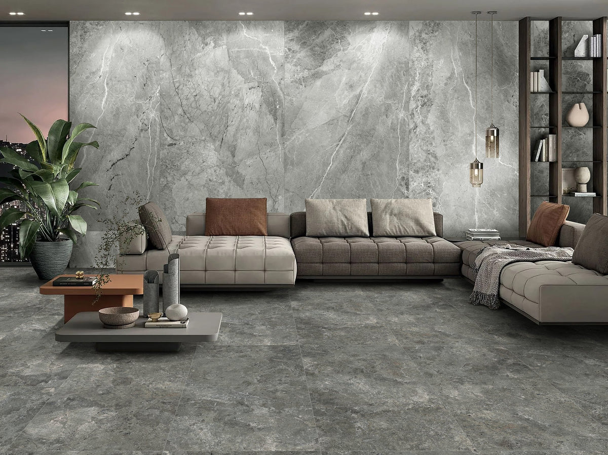 Karst-Stone Limestone Look Porcelain Floor & Wall Tile