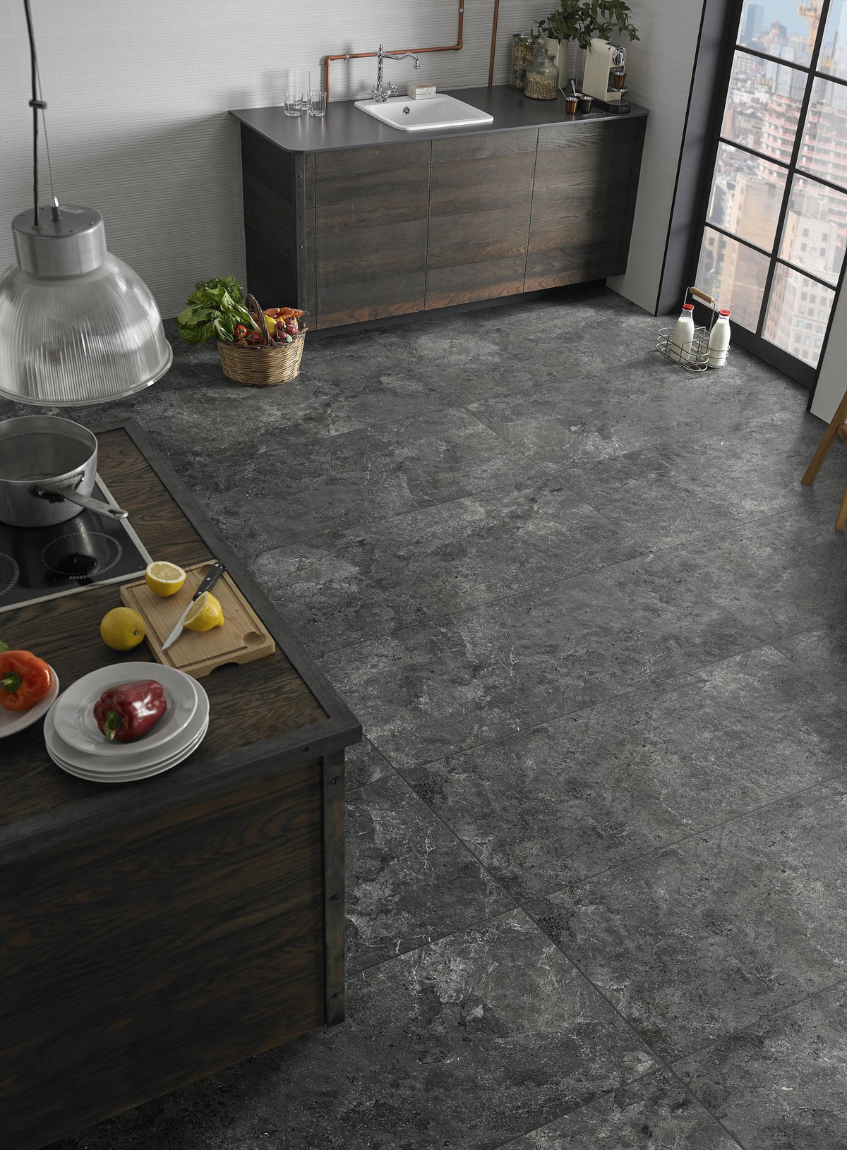 Karst-Stone Limestone Look Porcelain Floor & Wall Tile