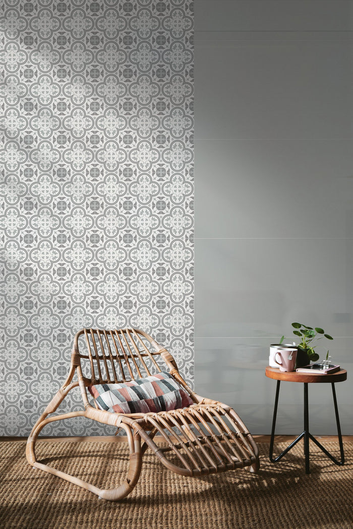 Salisbury Patterned Encaustic Look Porcelain Tile 200x200