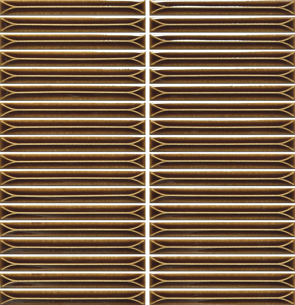 Ukibori Gloss Porcelain Finger Mosaic 15x145