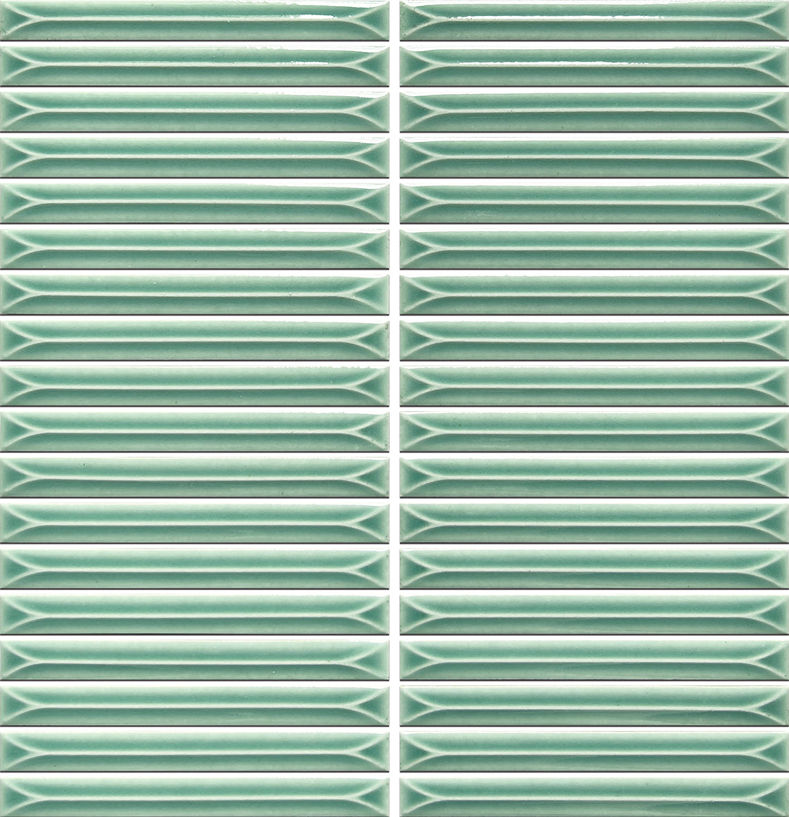 Ukibori Gloss Porcelain Finger Mosaic 15x145