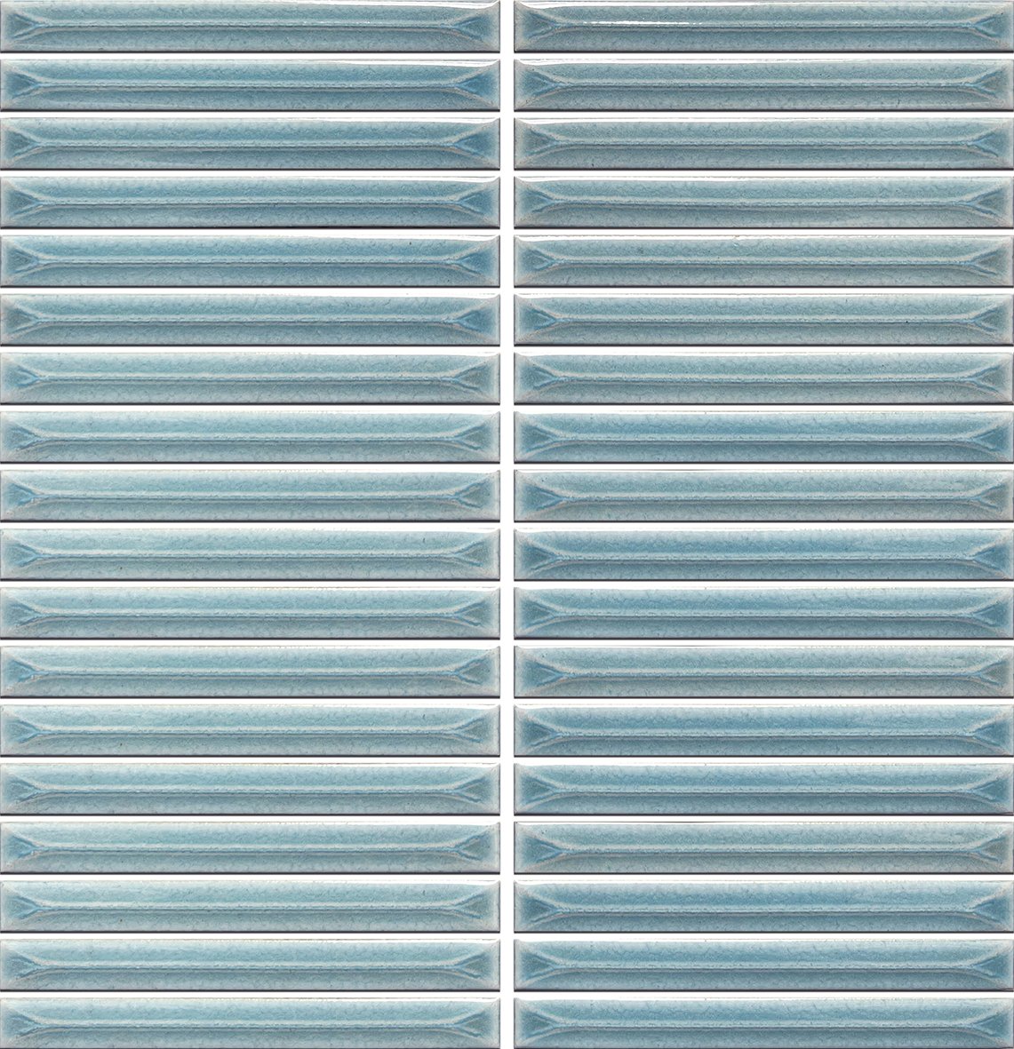 Ukibori Gloss Porcelain Finger Mosaic 15x145