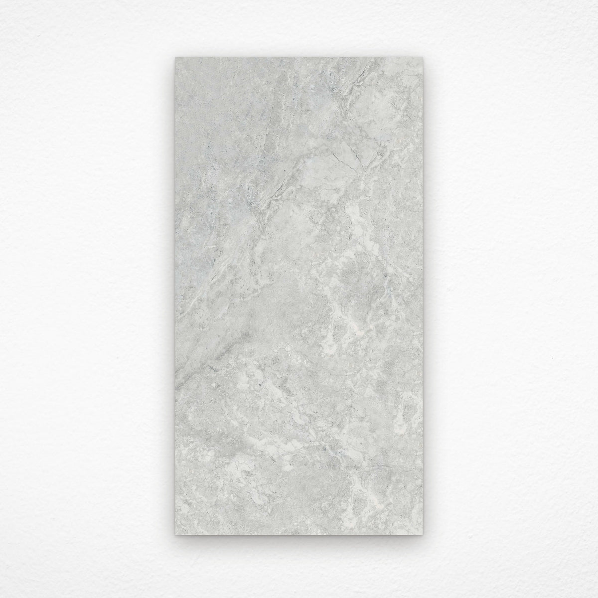 Builders Range Silver Travertine Look Porcelain Tile