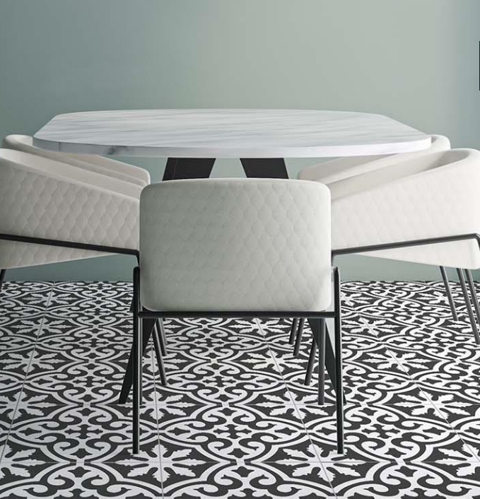 Kenthurst Encaustic Look Patterned Floor & Wall Tile Australian Made 300x300mm