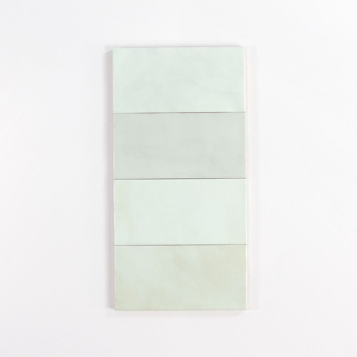 Gouache Mer ceramic wall tile, 75 x 155 stacked