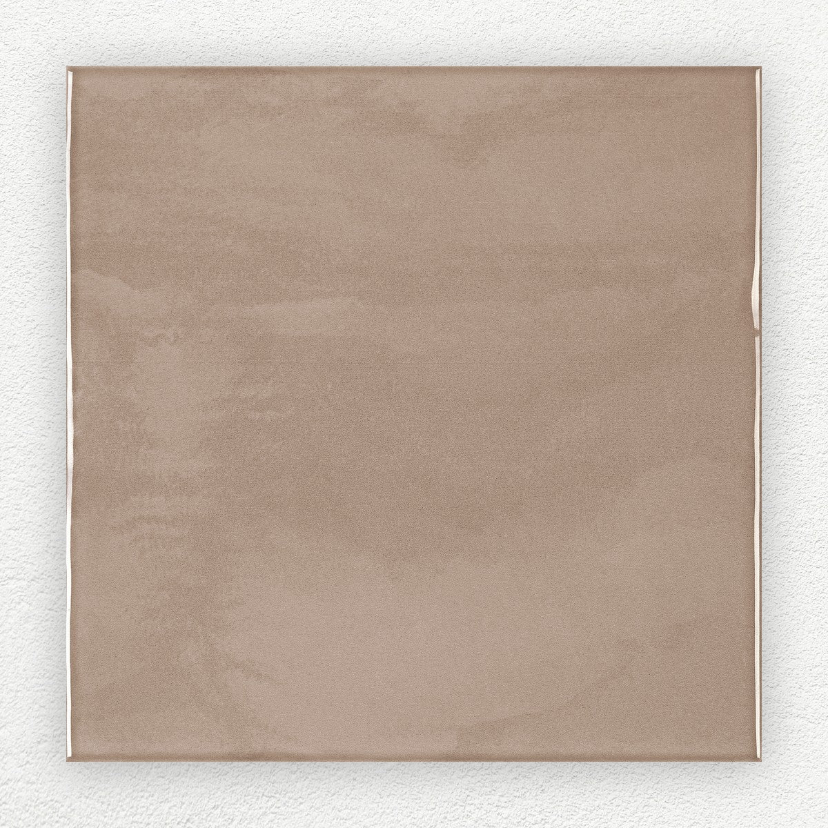 Gouache Sesame gloss ceramic wall tile 155 x 155 mm