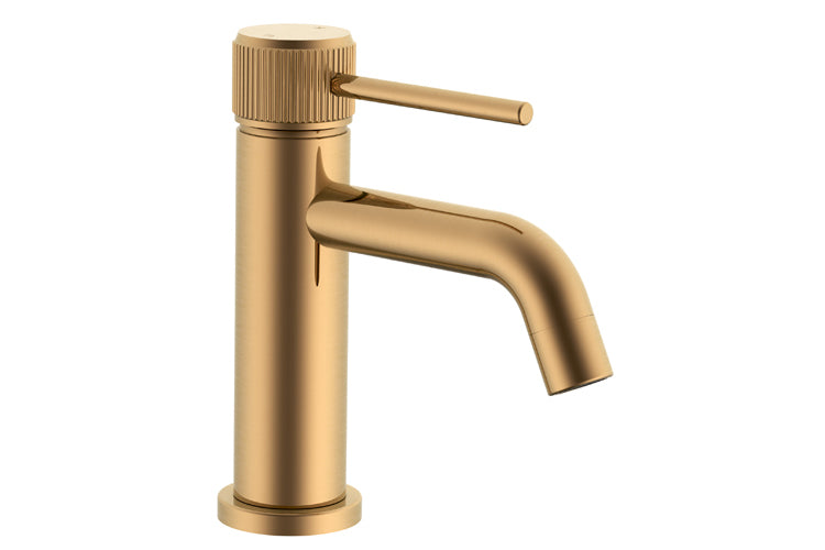 Soul Groove Basin Mixer in Brushed Brass | ADP