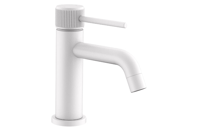 Soul Groove Basin Mixer in Matte White | ADP