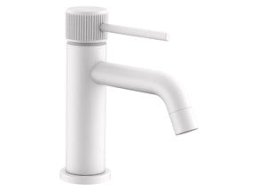 Soul Groove Basin Mixer in Matte White | ADP #Colour_Matte White
