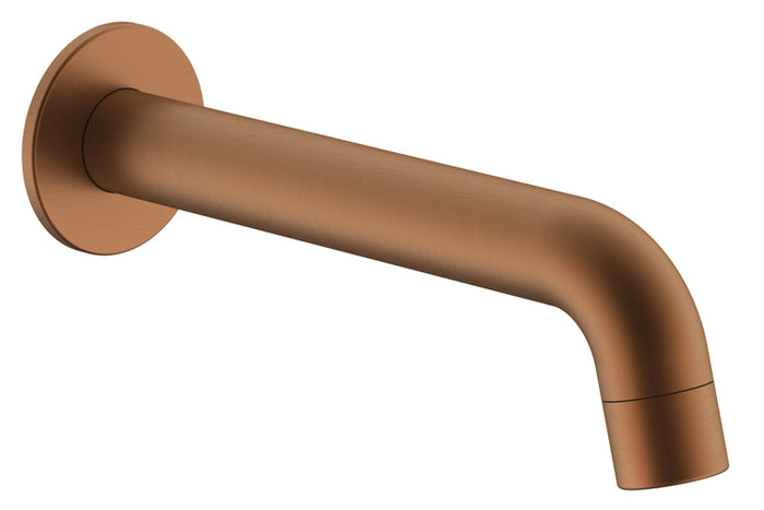 Soul Mini Wall Spout in Brushed Copper | ADP #Colour_Brushed Copper