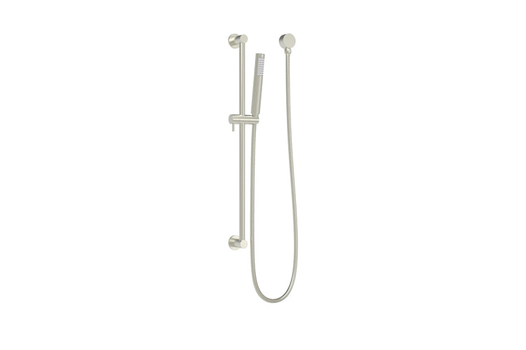 Brushed Nickel - Soul Slimline Gooseneck Shower Set
