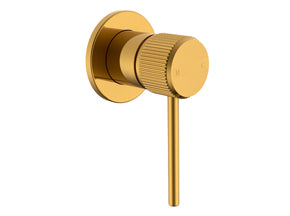 Soul Groove Wall Mixer in Brushed Brass | ADP