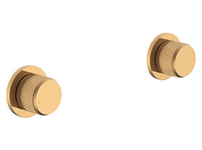 Soul Groove Wall Top Assembly in Brushed Brass | ADP #Colour_Brushed Brass