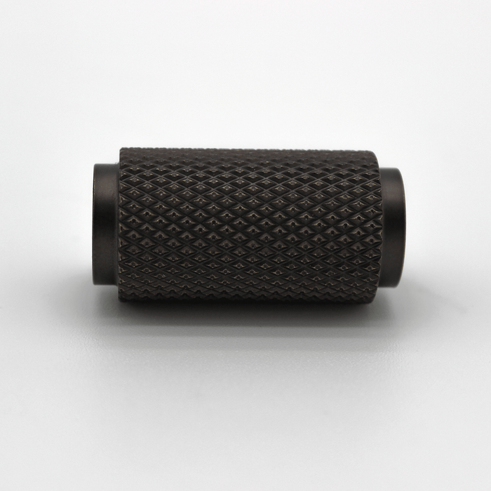 Knurled Cabinet Knob in Aged Bronze | Zephra #Finish_Aged Bronze