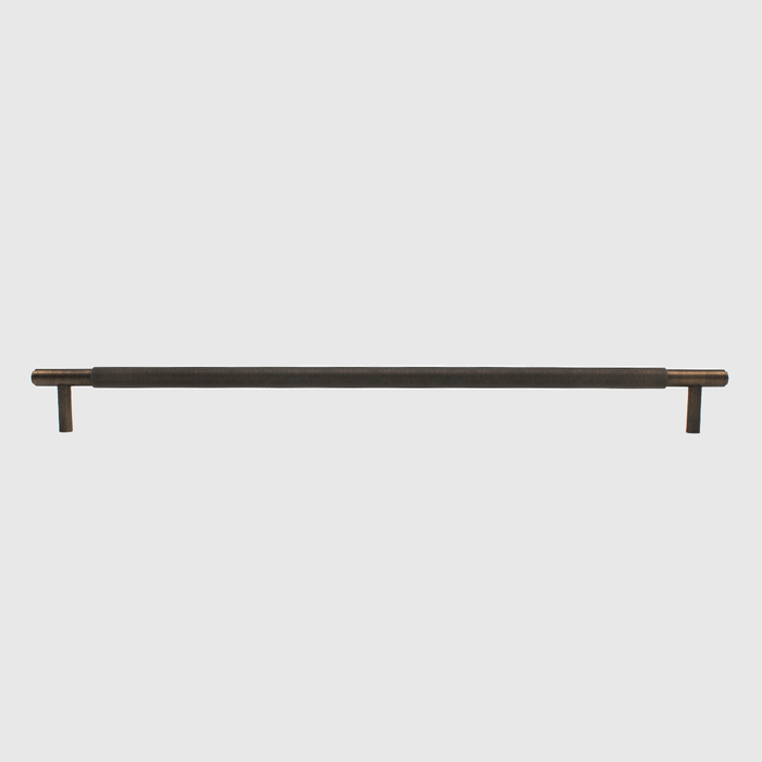 Knurled Cabinet Pull in Aged Bronze | Zephra #Finish_Aged Bronze