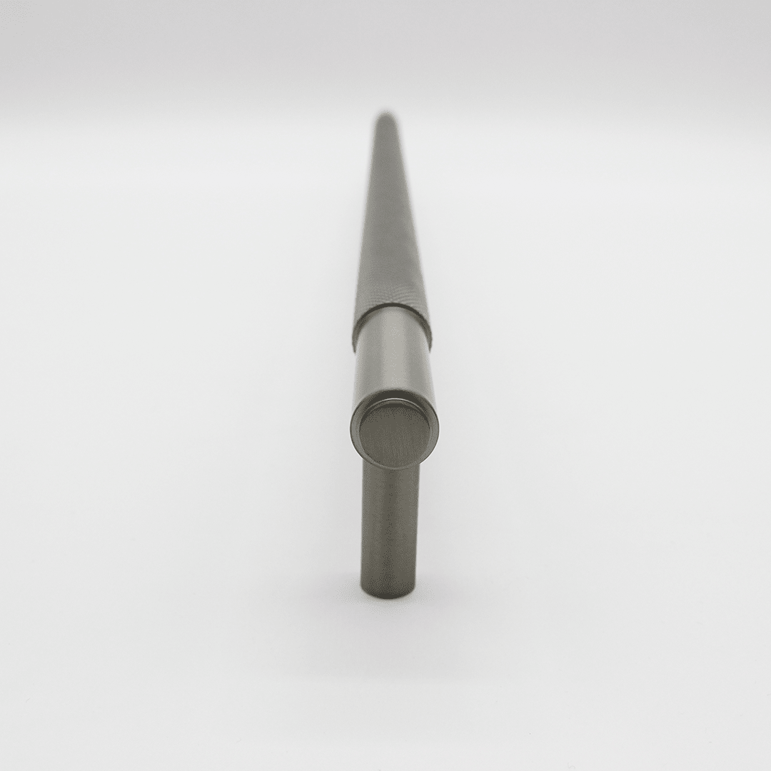 Knurled Cabinet Pull in Brushed Nickel | Zephra
