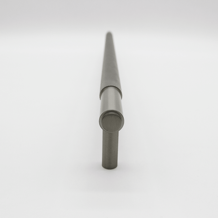 Knurled Cabinet Pull in Brushed Nickel | Zephra #Finish_Brushed Nickel