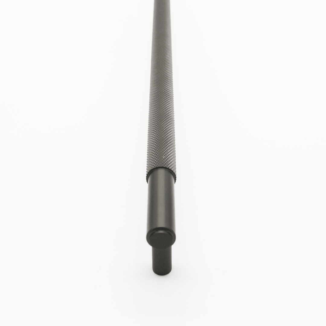Knurled Cabinet Pull in Gunmetal | Zephra