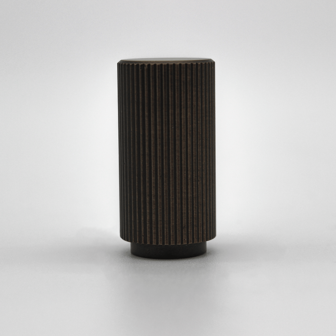 Linear Cabinet Knob in Aged Bronze | Zephra