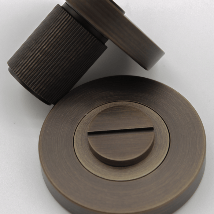Linear Privacy Turnsnib Lock in Aged Bronze | Zephra #Finish_Aged Bronze