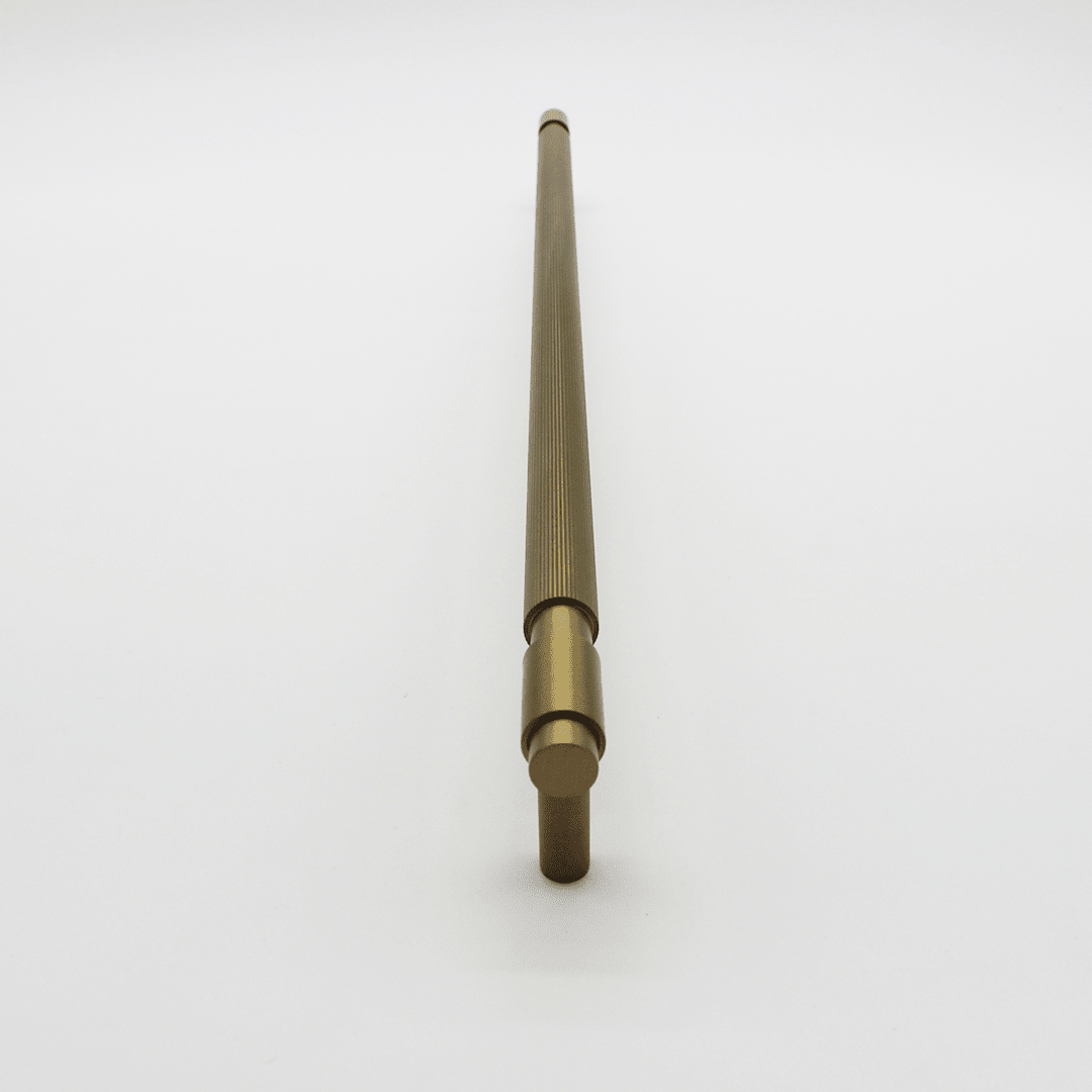 Linear Cabinet Pull in Brushed Gold | Zephra