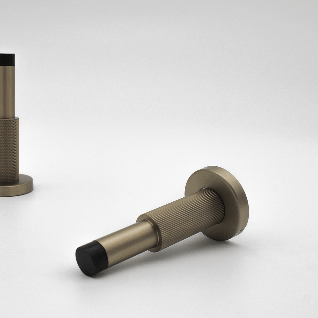 Linear Door Stop in Brushed Gold | Zephra