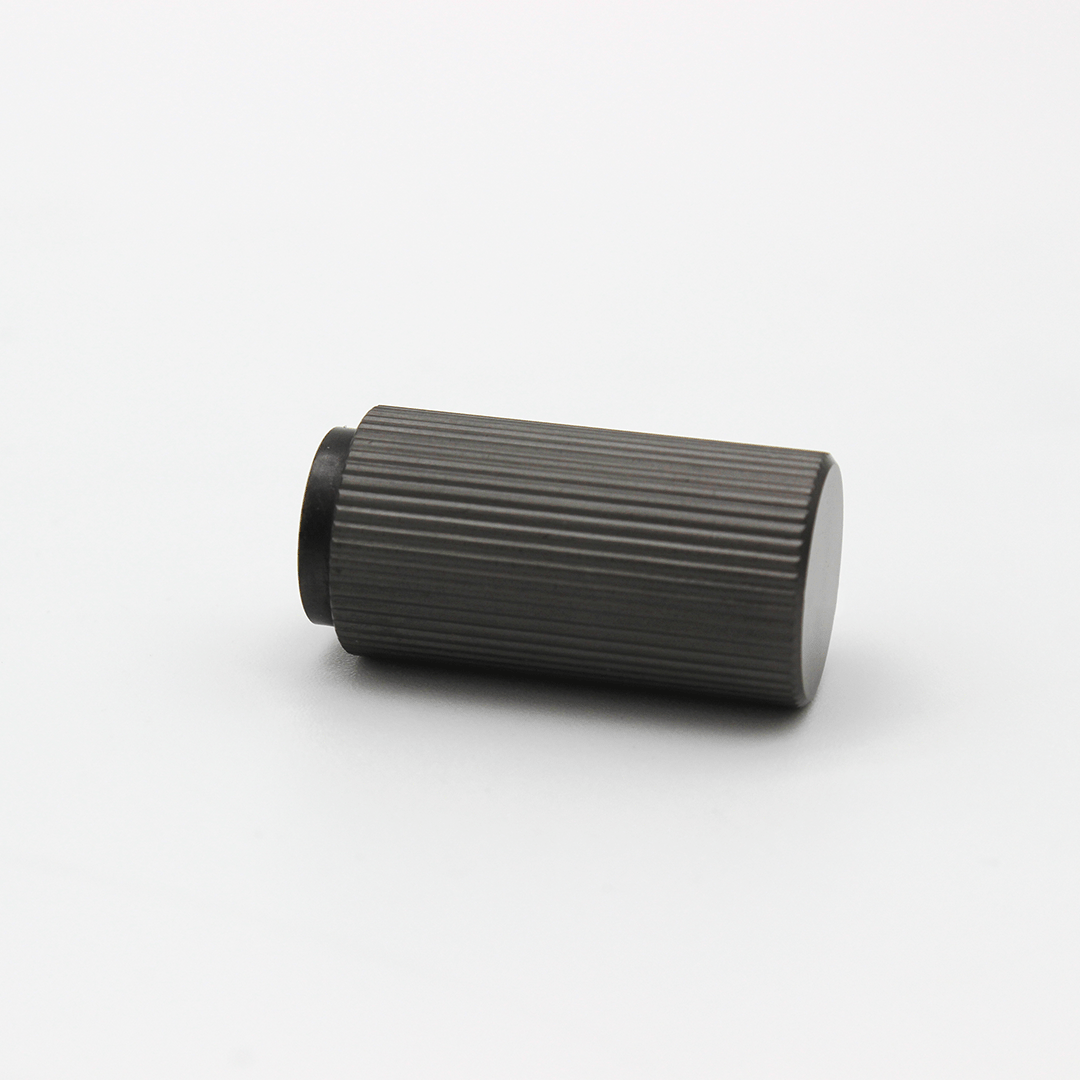 Linear Cabinet Knob in Gunmetal | Zephra