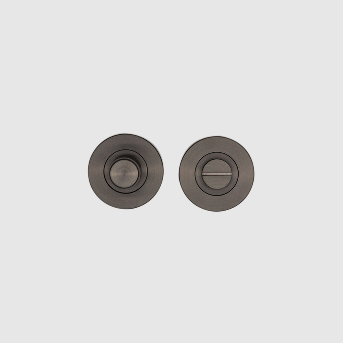 Linear Privacy Turnsnib Lock in Gunmetal | Zephra #Finish_Gunmetal