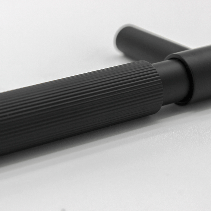 Linear Cabinet Handle in Matte Black | Zephra #Finish_Matte Black