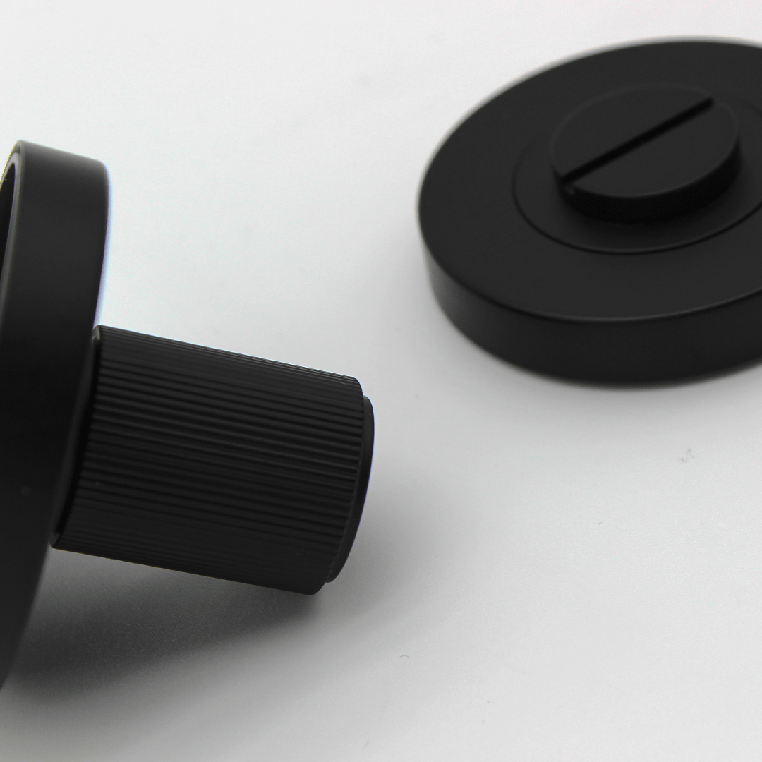 Linear Privacy Turnsnib Lock in Matte Black | Zephra