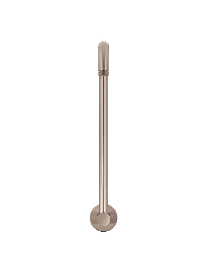 High Rise Shower Arm in Champagne | Meir #Colour_Champagne