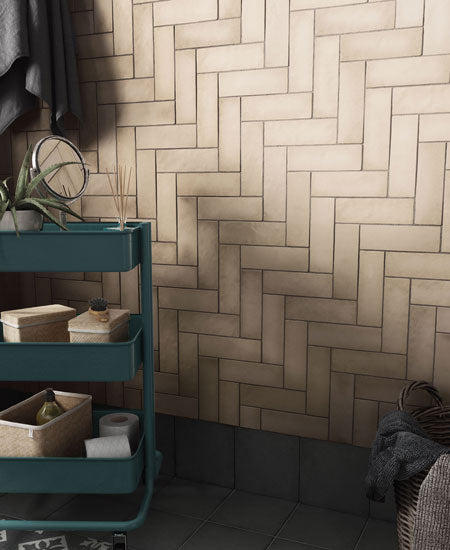Magma Spanish Wall Tile in Sahara, Matt finish