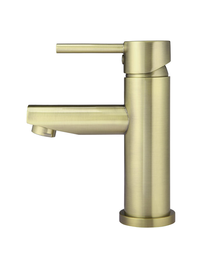 Round Basin Mixer in Tiger Bronze | Meir #Colour_Tiger Bronze